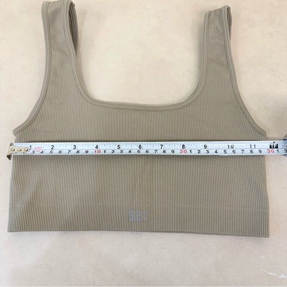 Set Active Ribbed Sports Bra Size Small - Picture 4 of 4